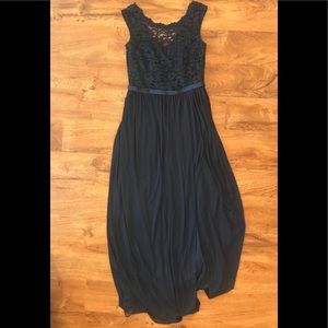 David’s Bridal Size 8 Marine (navy) dress